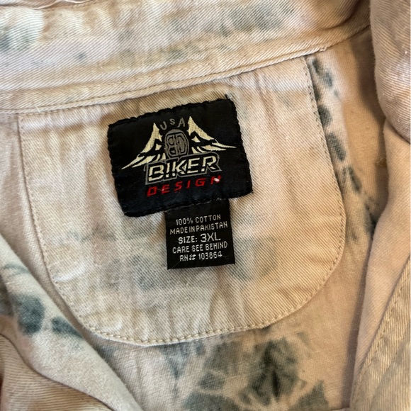 2017 STURGIS MOTORCYCLE RALLY BUTTON DOWN SLEEVELESS SHIRT - Picture 8 of 8